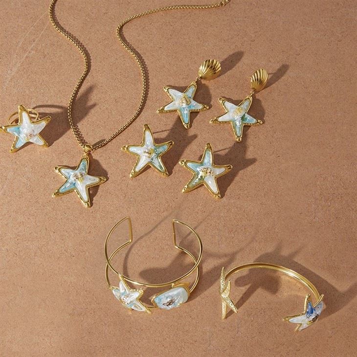 Adjustable Starfish Resin Ring best
