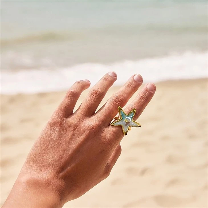 Adjustable Starfish Resin Ring suppliers
