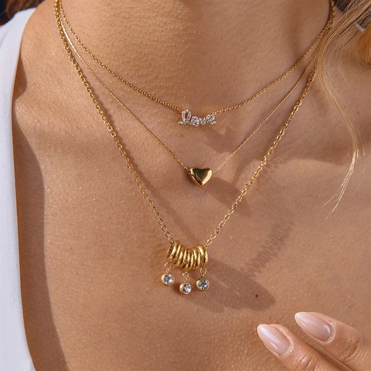 Dainty Pendant Charm Necklace factory